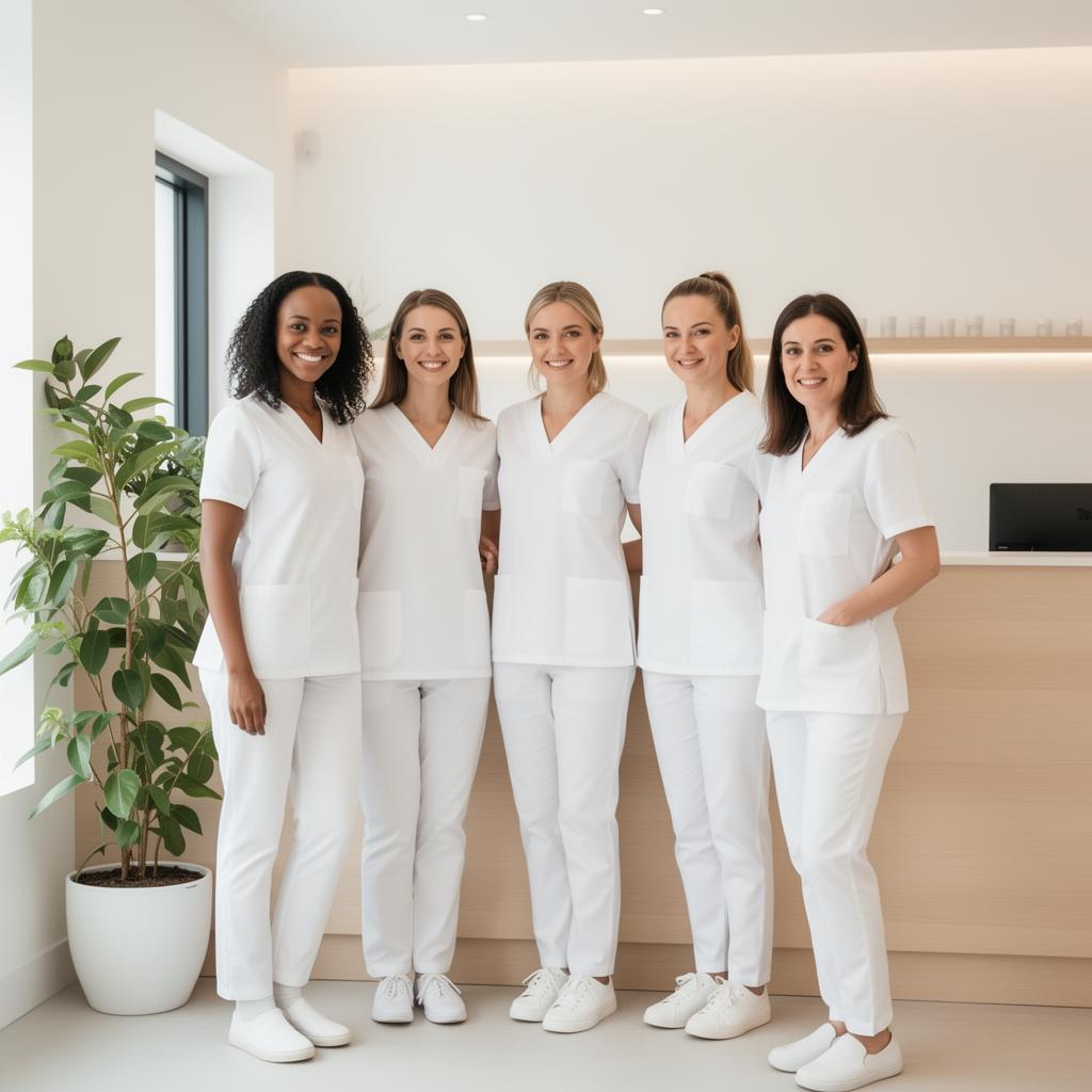 Equipe completa da clínica Bem Estar Saúde Integrativa